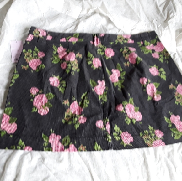 Wild Fable Floral Corduroy Skirt NWT - Picture 10 of 10